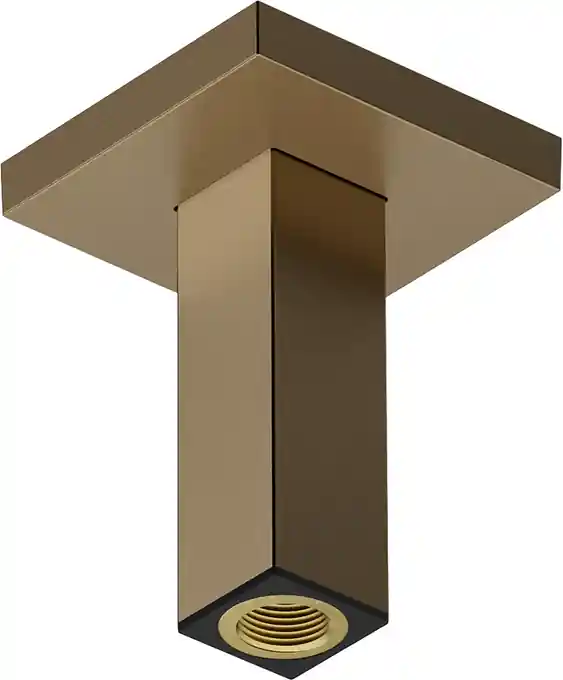 Végkiárusítás Hansgrohe mennyezeti zuhanykar E 100 mm, szálcsiszolt bronz 24338140Hansgrohe