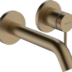 Biztonságos fizetés Hansgrohe Tecturis S egykaros falsík alatti mosdócsaptelep, 16.5cm-es kifolyóval, szálcsiszolt bronz 73350140Hansgrohe