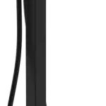 Biztonságos fizetés Hansgrohe Tecturis E egykaros szabadonálló kádcsaptelep, matt fekete 73445670Hansgrohe