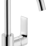 Hansgrohe Rebris E egykaros mosdócsaptelep 210 elforgatható kifolyóval és automata lefolyógarnitúrával, króm 72576000Hansgrohe Olcsóbb