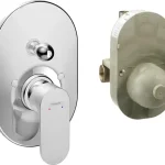 Hansgrohe Rebris S egykaros kádcsaptelep szett falsík alatti szereléshez, króm 72448000Hansgrohe Gyors szállítás