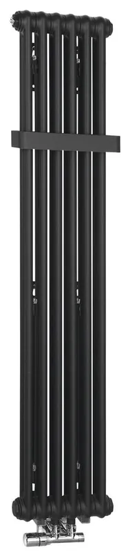 Sapho FEDE 1500x306 mm fürdőszobai radiátor, matt fekete IR191Sapho Gyors szállítás