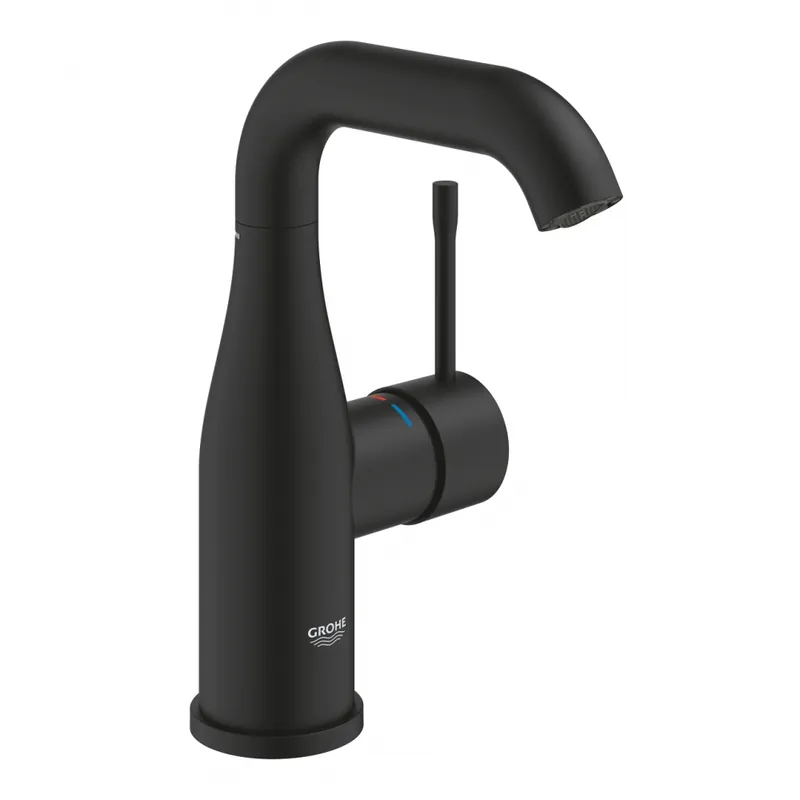 Akciós ár Grohe Essence egykaros mosdócsaptelep M-es méret, phantom black 24176KF1Grohe