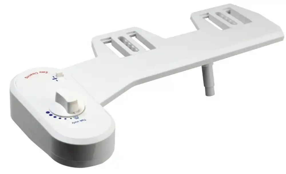 Akciós ár Sapho AQUALINE EASY CLEANING WC-ülőkére szerelhető hideg vizes bidé, fehér MT002Aqualine