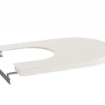 Alacsony ár Roca Inspira Round lassú záródású SUPRALIT bidé fedél, beige A80652265BRoca