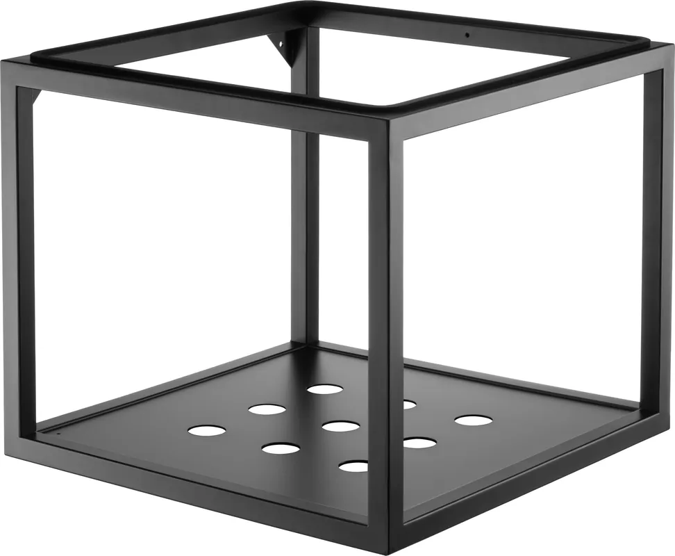 Gyors szállítás Deante Temisto fürdőszobai fali mosdótartó konzol 50x50 cm , matt fekete CSW_X50ADeante