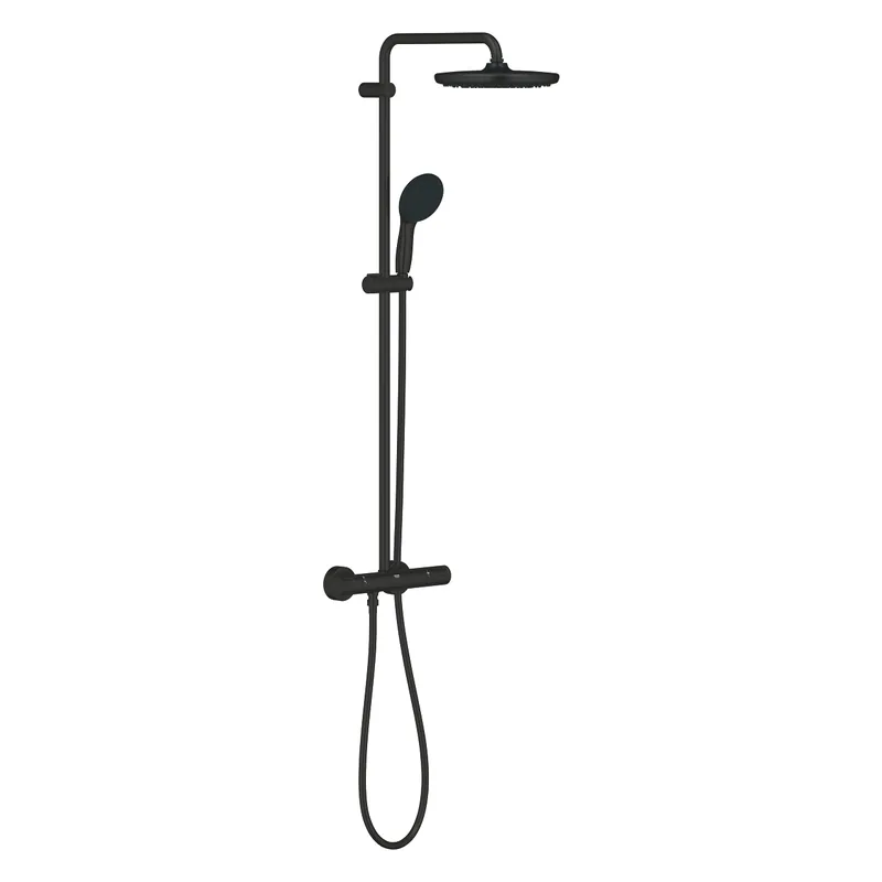 Grohe Vitalio Start System 250 termosztátos zuhanyrendszer, matt fekete 266772431Grohe Expressz szállítás