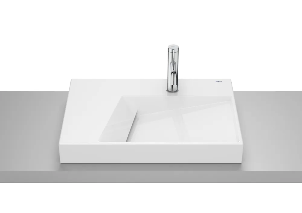 Roca Horizon 60x42 cm pultra építhető mosdó, fehér A32727600BRoca Bestseller