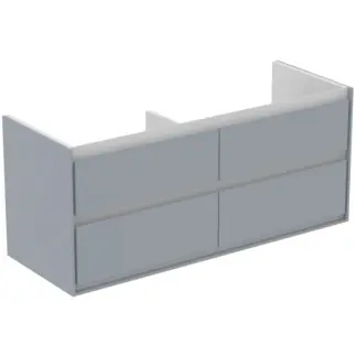 Ne maradj le Ideal Standard Connect Air 120 cm fali mosdótartó szekrény 4 fiókkal, világosszürke E0822EQIdeal Standard