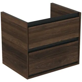Akció Ideal Standard Connect Air 60 cm fali mosdótartó szekrény 2 fiókkal, dió R0473NEIdeal Standard