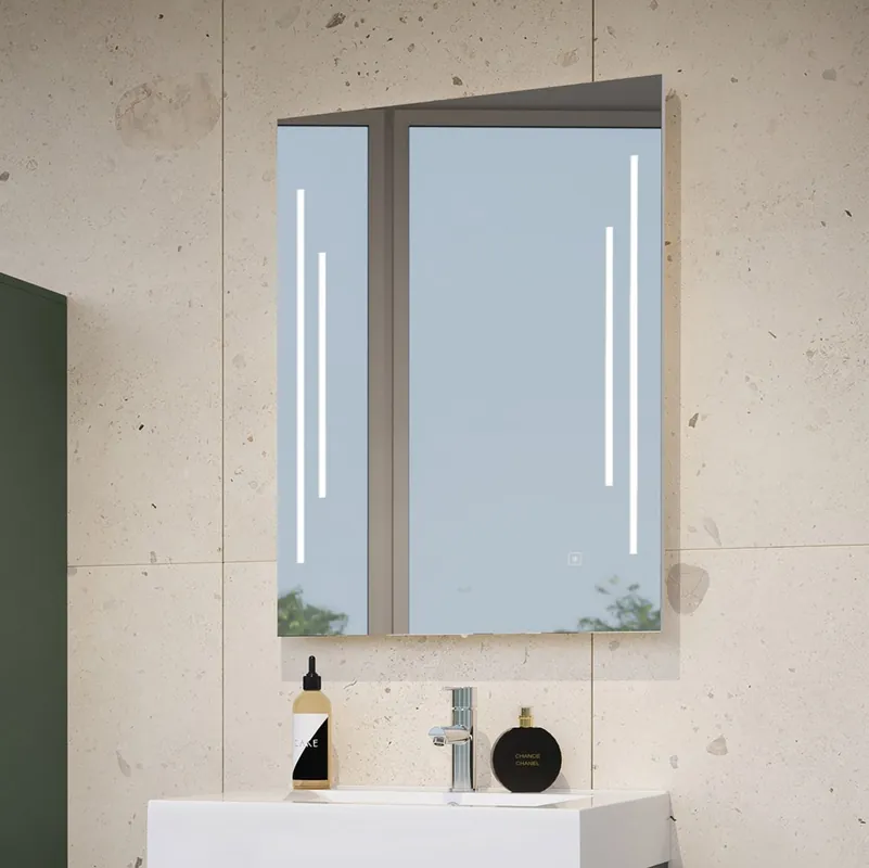Expressz kézbesítés Tboss Floating Mirror Zuor 60x80 cm-es led tükörTboss