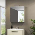 Tboss Mirror Box Vesna 75x80 cm-es tükrös szekrény led világítással, powerboxxalTboss Csak ma