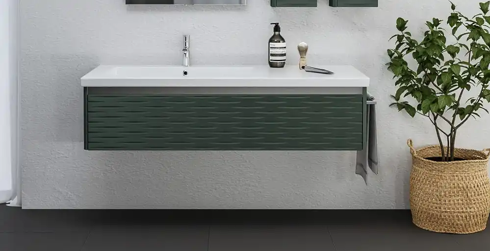 Tboss Infini 125 1F egyfiókos fürdőszobabútor mosdóval balos medencével (több színben) 44523240505Tboss Legkelendőbb