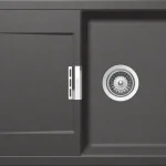 Schock Mono D-100S Cristadur mosogató, palaszürke MOND100SSTONSCHOCK Olcsóbb