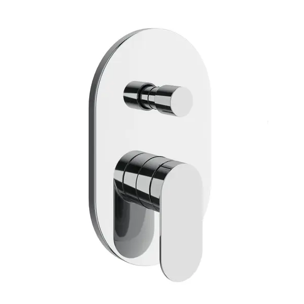 Biztonságos vásárlás Ravak Chrome II 065.00CR.O2.RB070 falba süllyesztett csaptelep váltóval R-Box-hoz, króm X070454Ravak