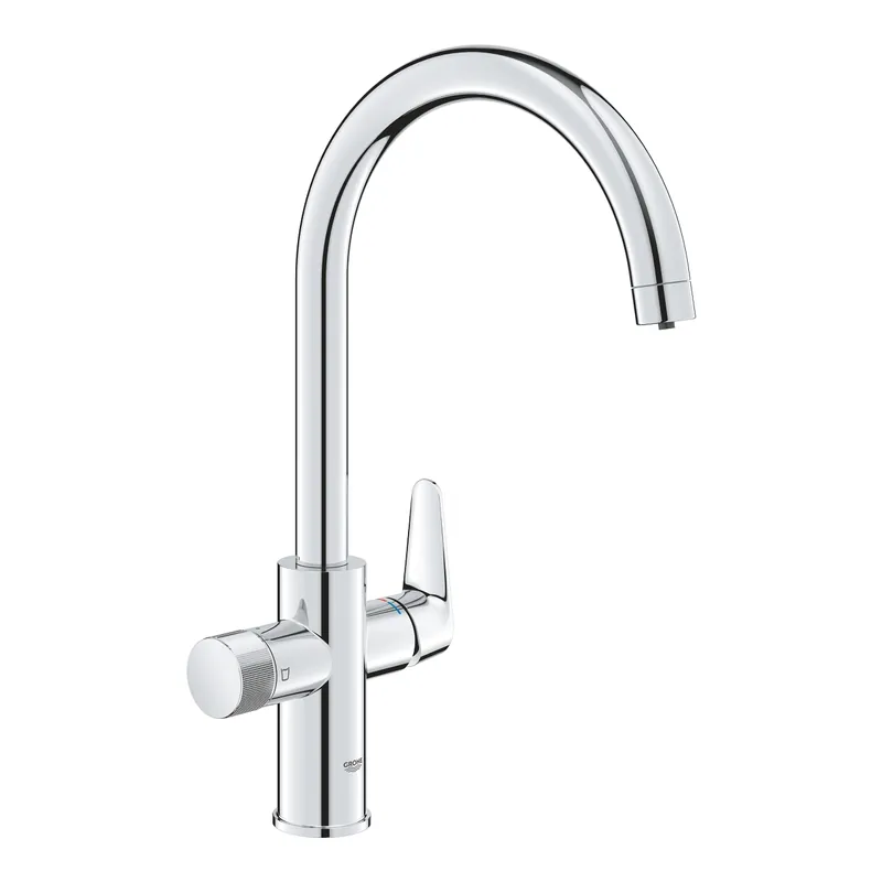 Vásárlói kedvenc Grohe GROHE Blue Pure BauCurve Filter vízszűrős csaptelep, króm 30580000Grohe