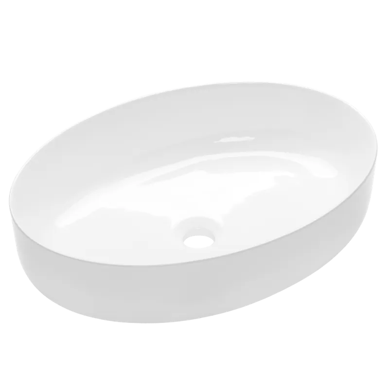 Invena Astri pultra ültethető mosdó 55x41 cm, fehér CE-30-001-WInvena Legjobb ár
