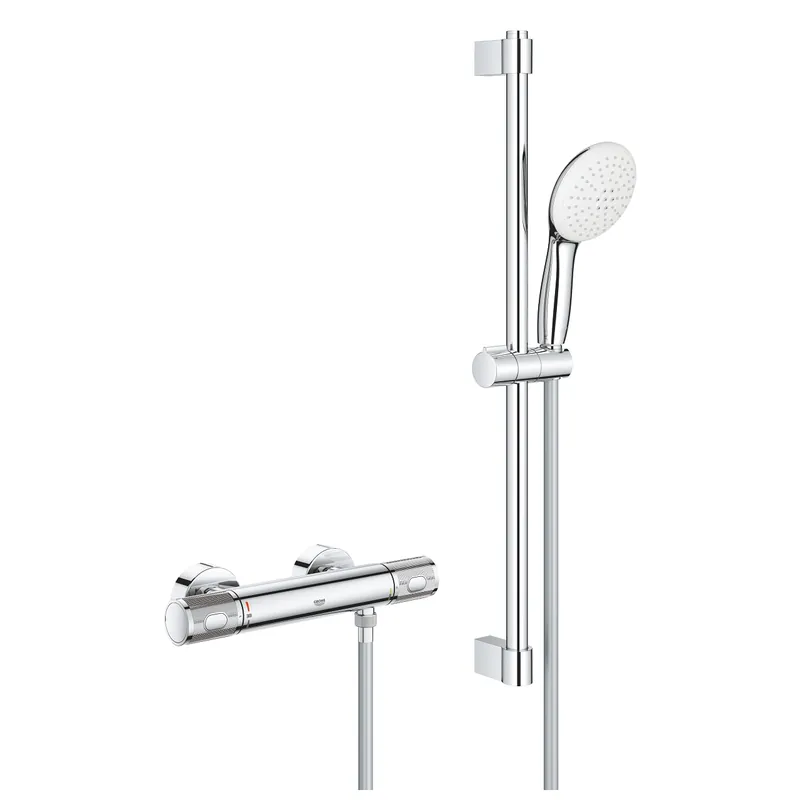Grohe Grohtherm 1000 Performance termosztátos zuhanycsaptelep zuhanyszettel, króm 34834001Grohe Nézd meg most