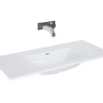 AREZZO design SKAPPA 100 cm mosdó csaplyuk nélkül, fehér AR-146033Arezzo Design Kedvezményes ár