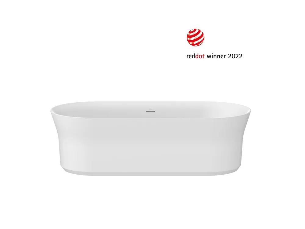 Végkiárusítás Ravak Ypsilon 180x80 cm szabadon álló kád fehér lefolyóval, fehér XC00100046Ravak