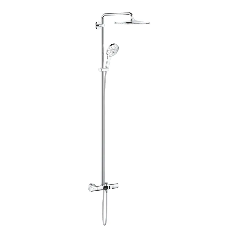 Grohe Rainshower SmartActive 310 termosztátos zuhanyrendszer kádtöltővel, króm 26657000Grohe Ne maradj le
