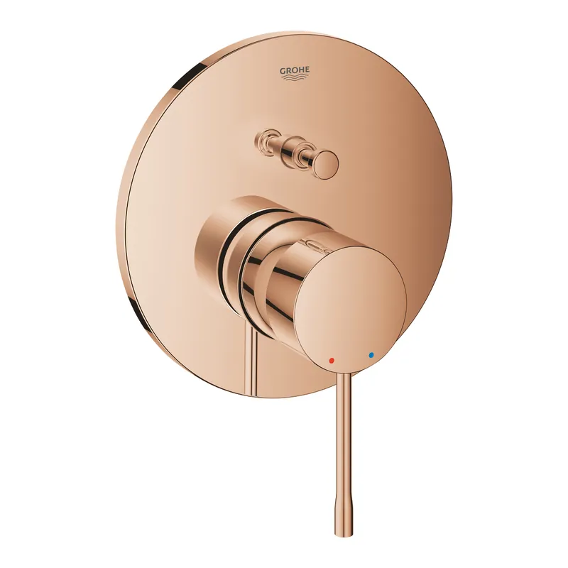 Újdonság Grohe Essence 2 funkciós falsík alatti zuhanycsaptelep, warm sunset 24167DA1Grohe