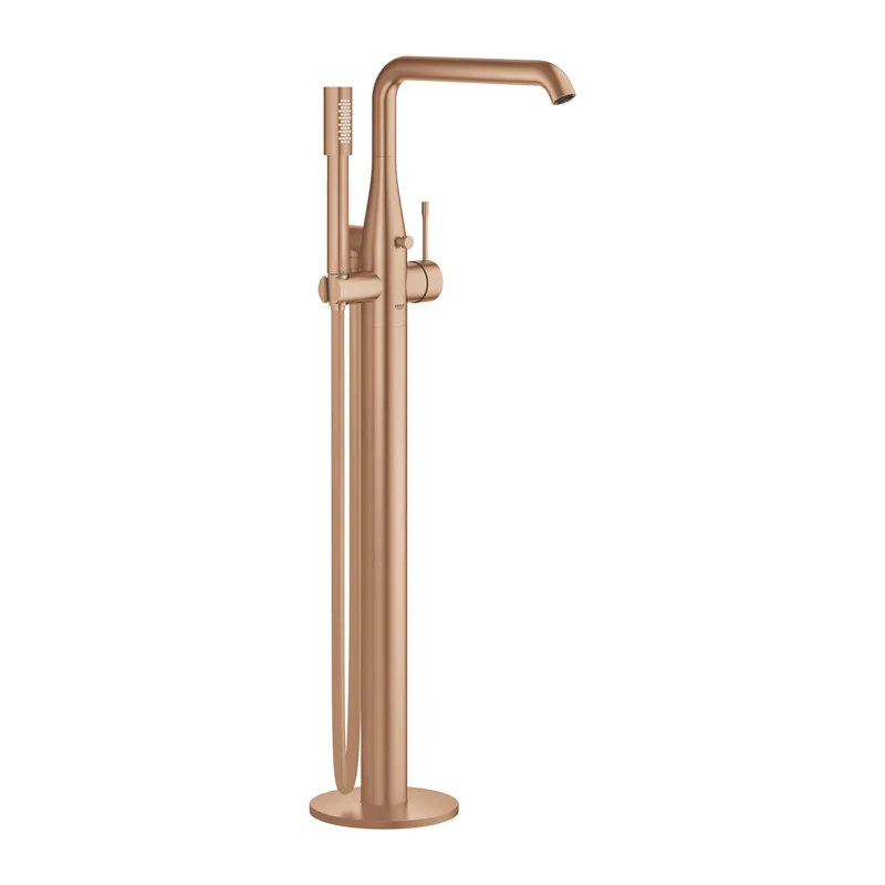 Grohe Essence egykaros álló kádtöltő csaptelep, padlóra szerelhető, brushed warm sunset 25248DL1Grohe Árcsökkenés