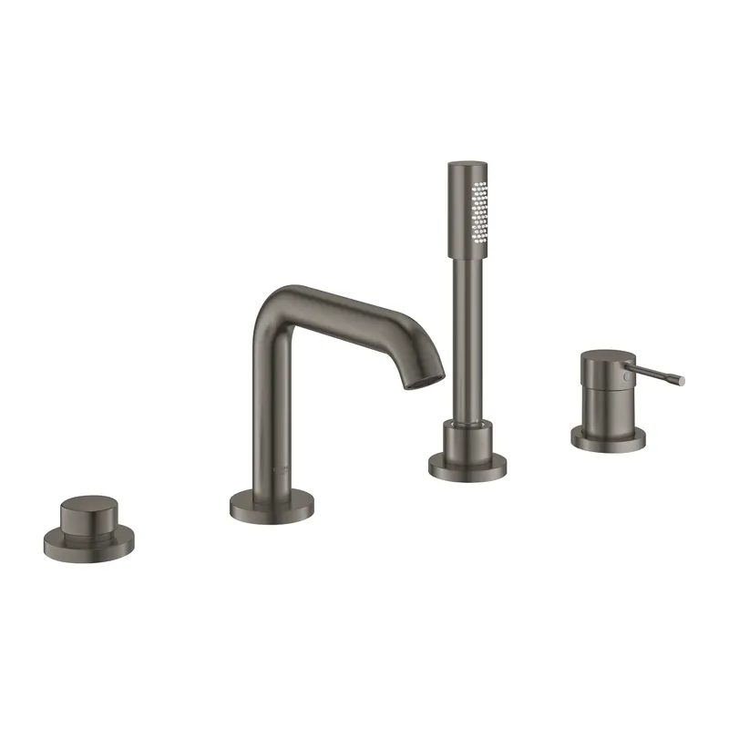 Grohe Essence 4-lyukas egykaros perembe építhető kádcsaptelep, brushed hard graphite 25251AL1Grohe Ne maradj le