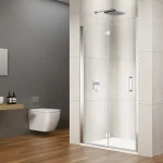 Sapho GELCO LORO 80 cm harmonikaajtó transzparent üveggel, króm GN4580Sapho Exkluzív ajánlat