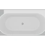 Outlet Ravak Vana Freedom Corner II Tec R 175x86 jobb, akrilkád, fehér, króm lefolyó CC81000000Ravak