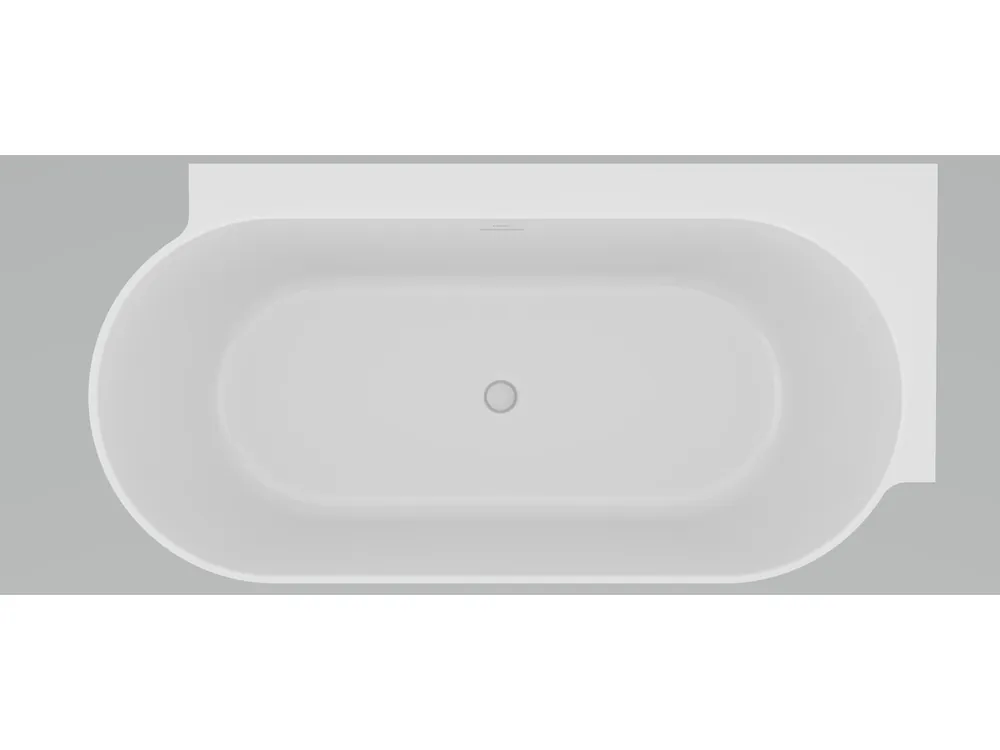 Ravak Vana Freedom Corner II Tec R 175x86 jobb, akrilkád, fehér, fehér lefolyó CC81A00000Ravak Szuper ajánlat