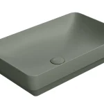 Végkiárusítás Sapho GSI PURA 60x38 cm kerámiamosdó, matt agave 883704Sapho