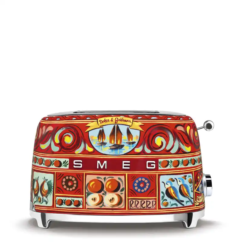 SMEG & Dolce&Gabbana retro 2 szeletes kenyérpirító, Szicília a szerelmem TSF01DGEUSMEG Bestseller