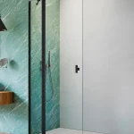 Radaway Nes Black KDD II 80 cm balos Walk-in zuhanyfal, matt fekete 10031080-54-01LRadaway Ajánlat