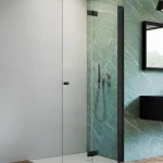 Alacsony ár Radaway Nes Black KDD-B 90 cm jobbos Walk-in zuhanyfal, matt fekete 10024090-54-01RRadaway
