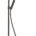 Árcsökkenés Hansgrohe Raindance S Showerpipe EcoSmart 240 PowderRain termosztátos zuhanyrendszer, szálcsiszolt fekete króm 28823340Hansgrohe