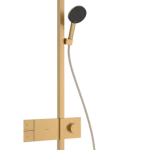 Hansgrohe Raindance Alive S Showerpipe EcoSmart 300 1jet termosztátos zuhanyrendszer, szálcsiszolt bronz 24583140Hansgrohe Gyors kiszállítás