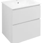Végkiárusítás Sapho EZARA 59 cm mosdótartó szekrény, fényes fehér EZ601-3030Sapho