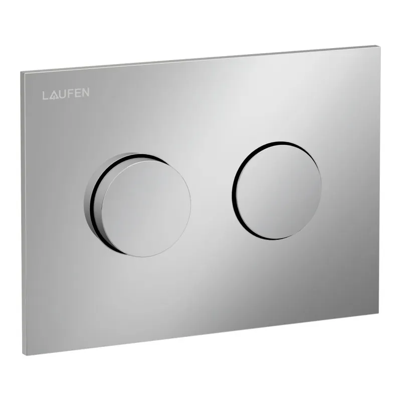 Biztonságos fizetés Laufen INEO GROOVE nyomólap, matt króm H9001170070001Laufen