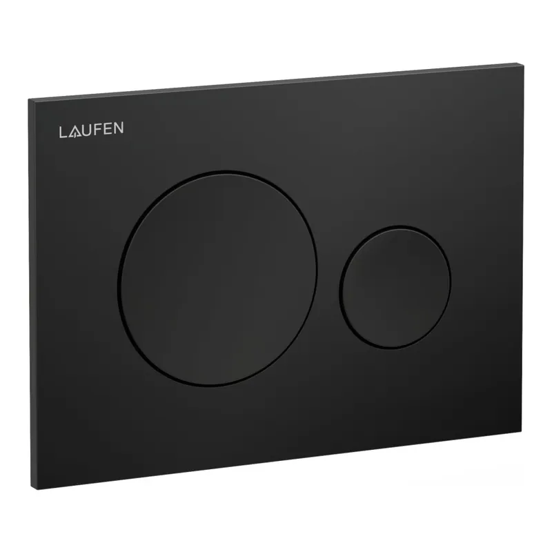 Újdonság Laufen INEO MOON nyomólap, matt fekete H9001147160001Laufen