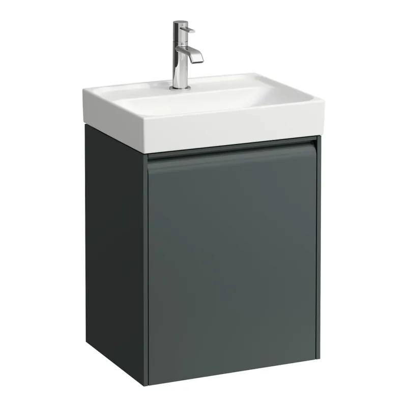 Laufen Meda alsószekrény 45 cm, 1 ajtóval, bal oldali zsanér, H815111 mosdóhoz , traffic grey H4215410112661Laufen Bestseller