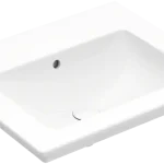 Vásárlói kedvenc Villeroy & Boch Venticello 60x50 cm-es beépíthető mosdó csaplyuk nélkül CeramicPlus felülettel, fehér 412462R1Villeroy & Boch