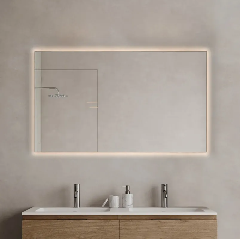Korlátozott ajánlat Marmy SECRET tükör 120 cm x 80 cm (LED 6000k, körbe hangulatvilágítás) 90 11 23 12 80 01Marmy