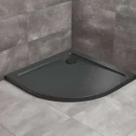 Radaway Doros Stone A 80x80 cm íves zuhanytálca, fekete SDRA8080-01-54SRadaway Biztonságos fizetés