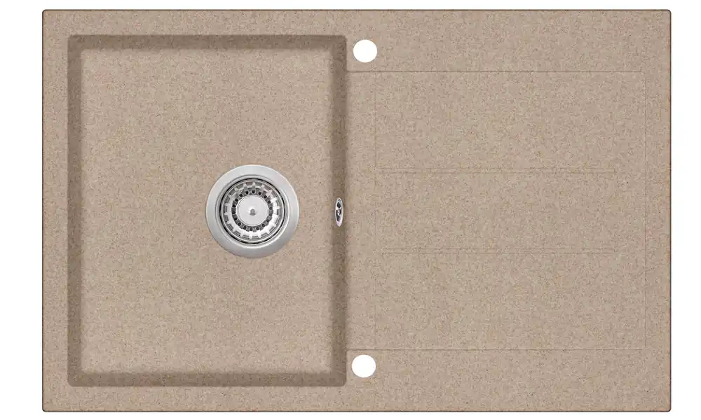 EVIDO Cubo 45S gránit mosogató, 780 x 500mm, avena 105721Evido Ne maradj le