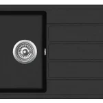 EVIDO Easy 45S gránit mosogató, 760 x 440 mm, antracit 105982Evido Biztonságos fizetés