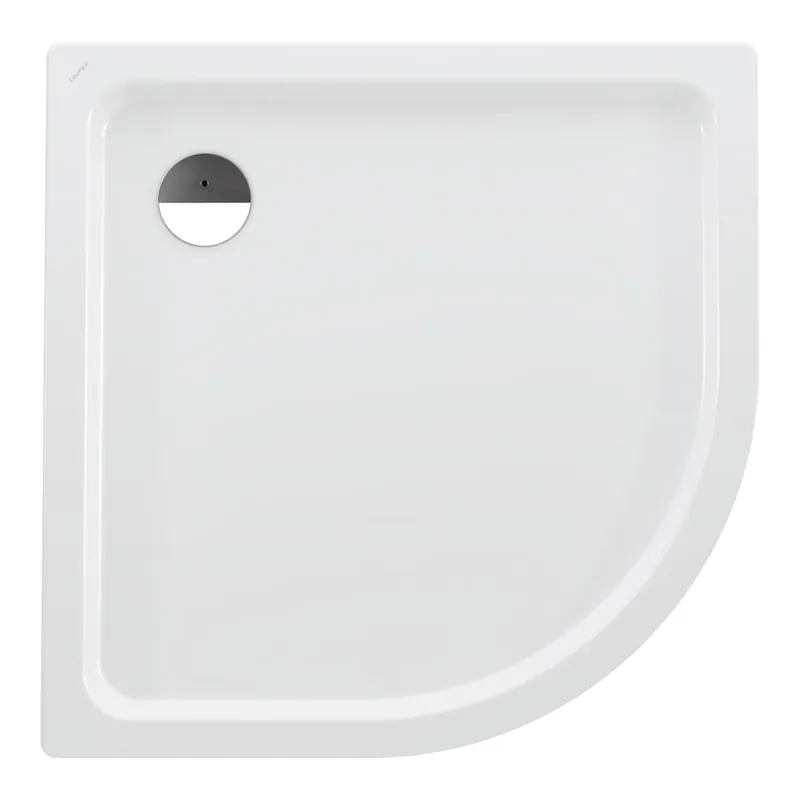 Szezonális akció Laufen Platina 100x100 cm negyedköríves zuhanytálca csúszásgátló felülettel, fehér H2150196000401Laufen