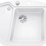BLANCO DELTA II-F fehér tart., SZINTBE ÉPÍTÉS Gránit Mosogató 523673Blanco Népszerű