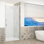 Kedvezmény Sapho TRINITY CHROME 90 cm jobbos zuhanyajtó matt üveggel, króm GT1290MR-CHSapho