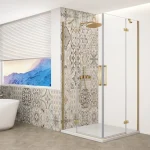 Vedd meg online Sapho TRINITY GOLD 90x90 cm zuhanykabin transzparent üveggel, matt arany GT2290-90C-GSapho